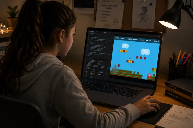 Vibe coding con niños: crear con IA sin dejar de pensar